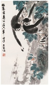 刘旦宅 1978年作 封侯图 立轴